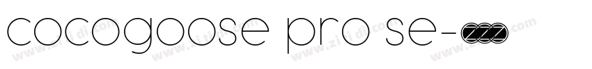 cocogoose pro se字体转换